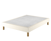 Sommier Cosmos Deco Boucle Blanc - 160x200 cm