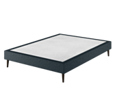 Sommier Cosmos Deco Bleu - 160x200 cm