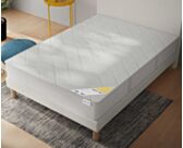 Sommier Tapissier Cirse Deco Boucle Blanc - 180x200 cm
