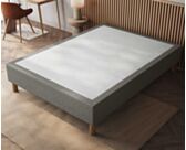 Sommier Tapissier Cronos Gris - 140x200 cm