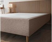 Sommier Tapissier Cronos Taupe - 140x190 cm