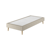 Sommier Tapissier Cosmos Deco Beige - 90x190 cm