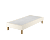 Sommier Cosmos Deco Boucle Blanc - 80x200 cm