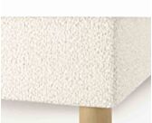 Sommier Calla Deco Boucle Blanc - 70x190 cm