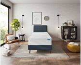Sommier Tapissier Calla Deco Bleu - 90x200 cm