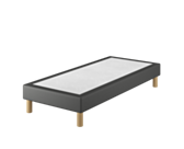 Sommier Cosmos Deco Noir - 90x190 cm