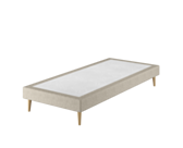 Sommier Tapissier Cirse Deco Beige - 90x190 cm