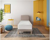 Sommier Tapissier Cirse Deco Taupe - 80x200 cm