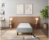 Sommier Tapissier Cronos Ashgrey - 90x200 cm