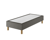 Sommier Tapissier Cronos Gris - 80x200 cm