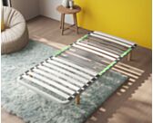 Lot de 4 pieds vernis clair Sedac - H22 cm