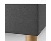 Sommier Tapissier Calla Deco Noir - 140x190 cm