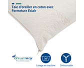 Oreiller Memo Vegetal - 45x70 cm