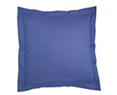 Taie d'oreiller Coton Bleu - 63x63 cm