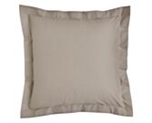 Taie d'oreiller Coton Vison - 40x60 cm