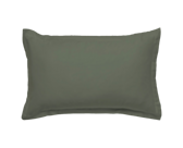 Taie d'oreiller Coton Kaki - 40x60 cm