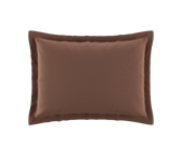 Taie d'oreiller Coton Taupe - 40x60 cm