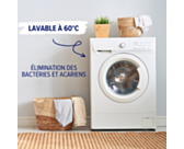 Taie d'oreiller Coton Taupe - 40x60 cm