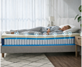 Ensemble matelas Aurore / sommier Cirse - 180x200 cm