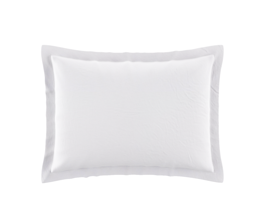 Taie d'oreiller Coton Blanc - 50x70 cm - Le Roi du Matelas