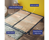 Sommier 20 lattes - 140x200 cm