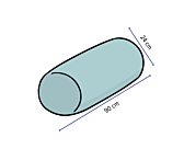 Traversin Duvdor - 90 cm