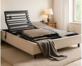 Sommier sommeil plus blanc 140x190