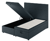 Lit Coffre Cassia Bleu - 90x190 cm