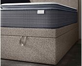 Lit Coffre Cassia Taupe - 160x200 cm