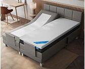 Boxspring Eton Electrique Cabernet Anthracite - 140x190 cm