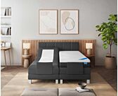 Boxspring Eton Electrique Cabernet Noir - 140x190 cm
