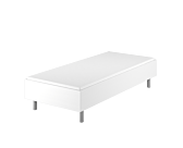 Lit German Confort Blanc  - 90x190 cm