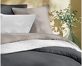 Housse de couette Percale Gris Foncé - 240x260 cm