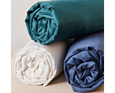 Drap-housse Coton Blanc Bonnet 30 - 70x190 cm