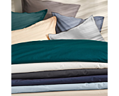 Housse de couette Coton Taupe - 140x200 cm