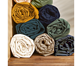 Drap-housse Coton Curry Bonnet 25 - 80x200 cm