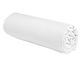 Drap-housse Satin Blanc Bonnet 35 - 140x200 cm