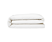 Housse de couette Percale Blanc - 240x260 cm