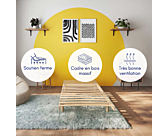 Sommier à lattes Flex Eco - 70x200 cm