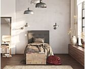 Tête de lit Kalmia Gris 90 - H100 cm