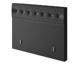 Tête de lit Kalmia S Noir 140 - H120 cm