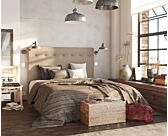Tête de lit Kalmia Taupe 180 - H120 cm