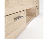 Lit Michigan Chêne - 140x200 cm