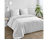 Drap-housse Percale Blanc Bonnet 35 - 140x190 cm