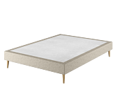 Sommier Tapissier Calla Deco Beige - 160x200 cm