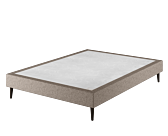 Sommier Cosmos Deco Taupe - 160x200 cm