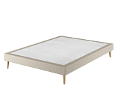 Sommier Tapissier Cirse Deco Beige - 140X190 cm