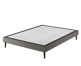 Sommier Tapissier Cirse Deco Gris - 140x200 cm