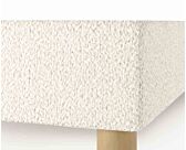 Sommier Cosmos Deco Boucle Blanc - 160x200 cm
