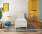 Sommier Tapissier Cirse Deco Boucle Blanc - 70x200 cm